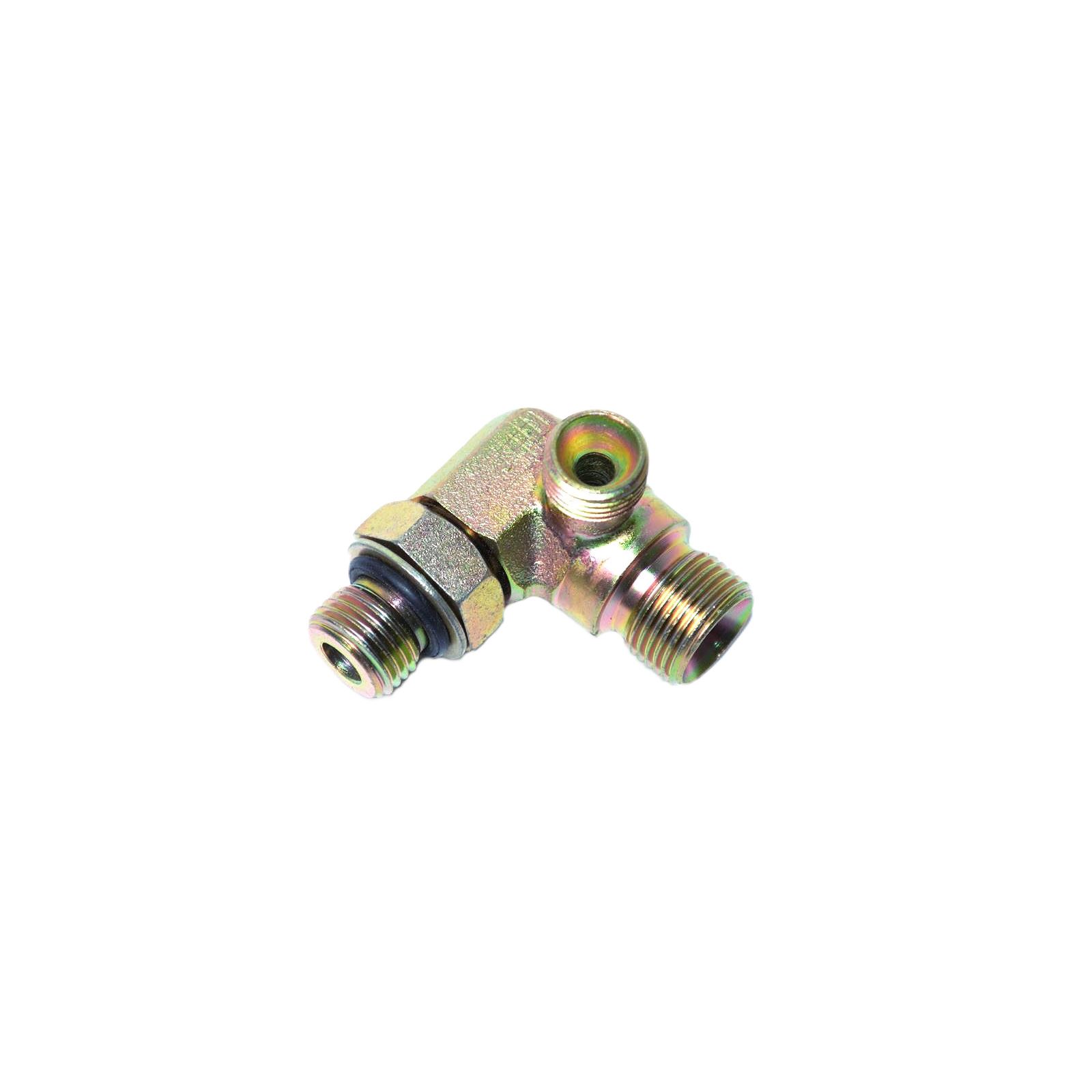 Adapter (trójnik) 9/16 UNF-3/8 BSP JCB 3CX 4CX