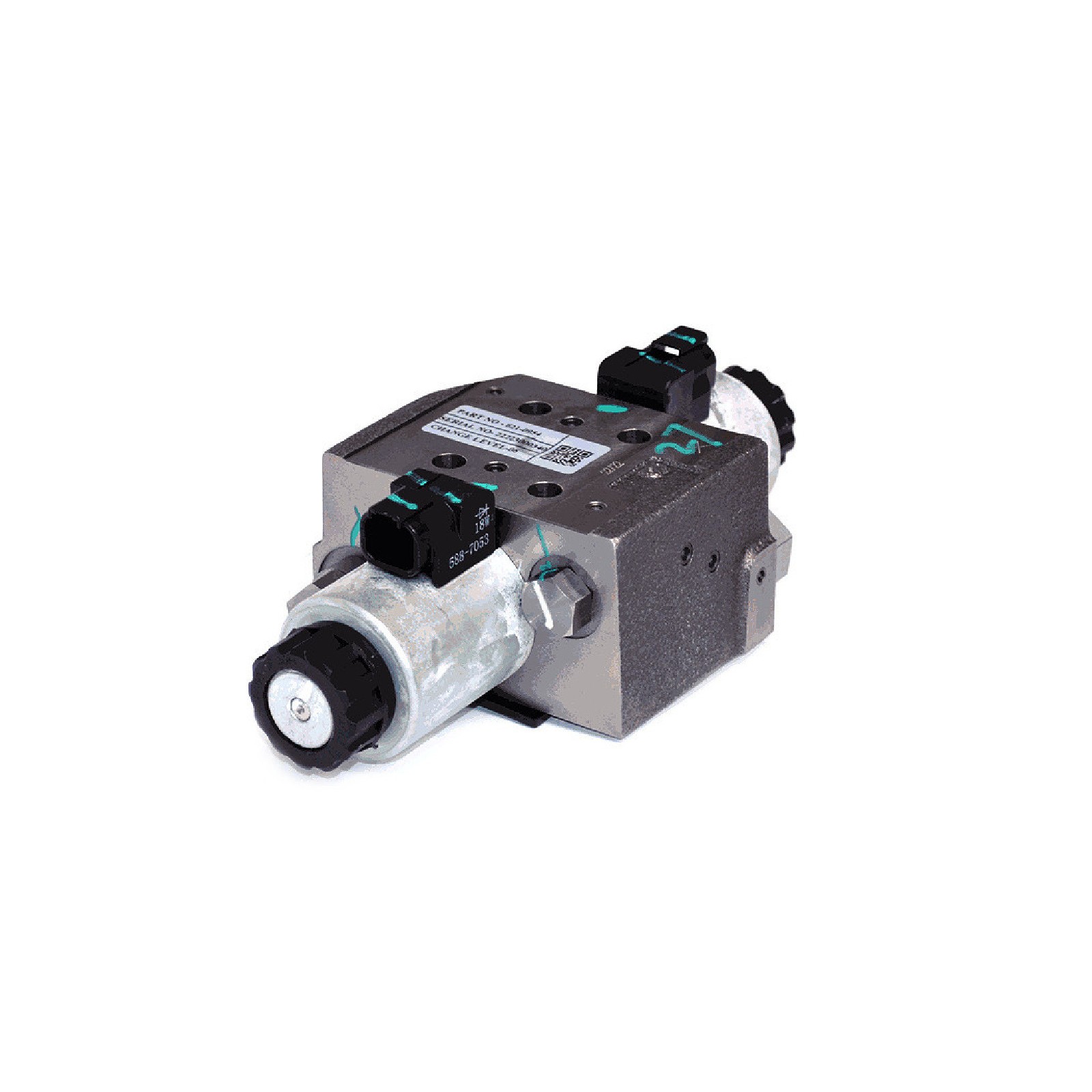 Электромагнитный клапан коробки 12V Caterpillar 416E 428E