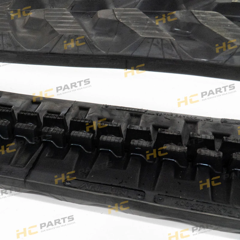Резиновая гусеница 400x72,5x74N Arisun – Hitachi ZX50U, Takeuchi TB045, Komatsu PC50MR