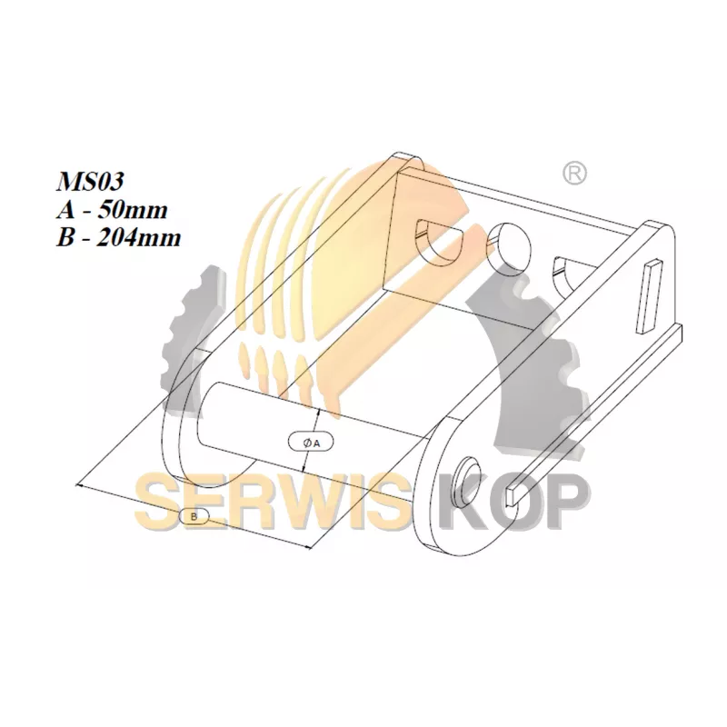 Сортировочный ковш 120 см / LEHNHOFF MS03 - NEXGEN