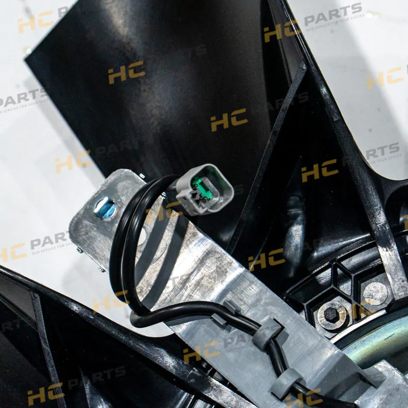 JCB Вентилятор z VISCO 650 мм — OEM