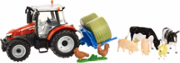 MF 5612 Playset-тракторы и животные 1:32