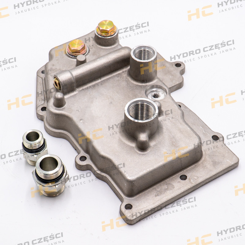 JCB Масляный радиатор с кожухом - AZERI PARTS