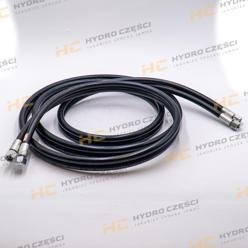 JCB Гидравлический шланг BOOM 3/8" BSP, 4100 мм — AZERI PARTS