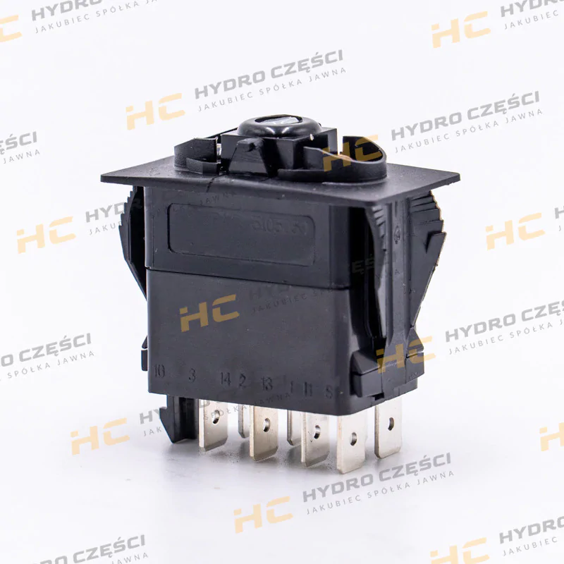 JCB переключатель 24V DP RW LED-оригинал