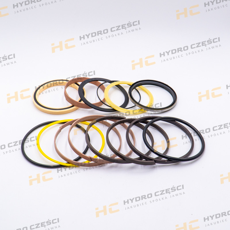 JCB Комплект уплотнений цилиндра стрелы 140x100 - AZERI PARTS