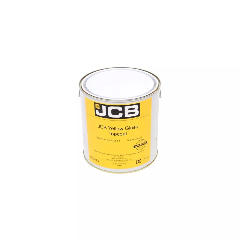 Краска JCB - 2,5 л соответствует JCB