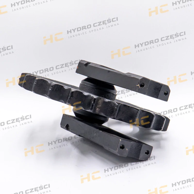 JCB Цельное натяжное колесо с направляющими — AZERI PARTS