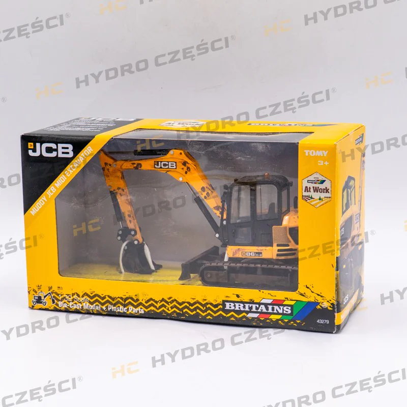 {_b0_} модель midi экскаватор JCB 86C-2 грязный 1:32-BRITAINS