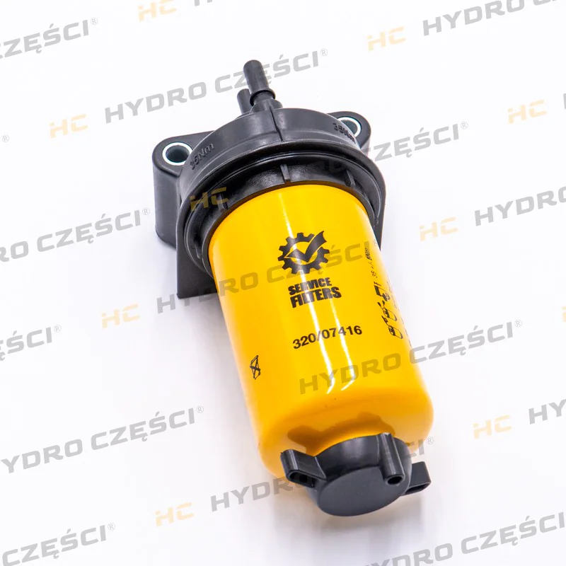 JCB топливный фильтр в комплекте с головкой-SERVICE FILTERS