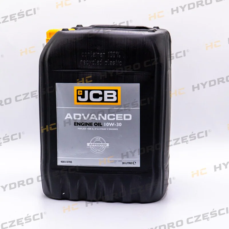 JCB Моторное масло UP 10W30, 20 л — оригинал (4001/3705)