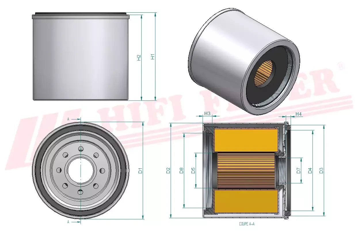 Фильтр для топлива HIFI FILTER SN 902030