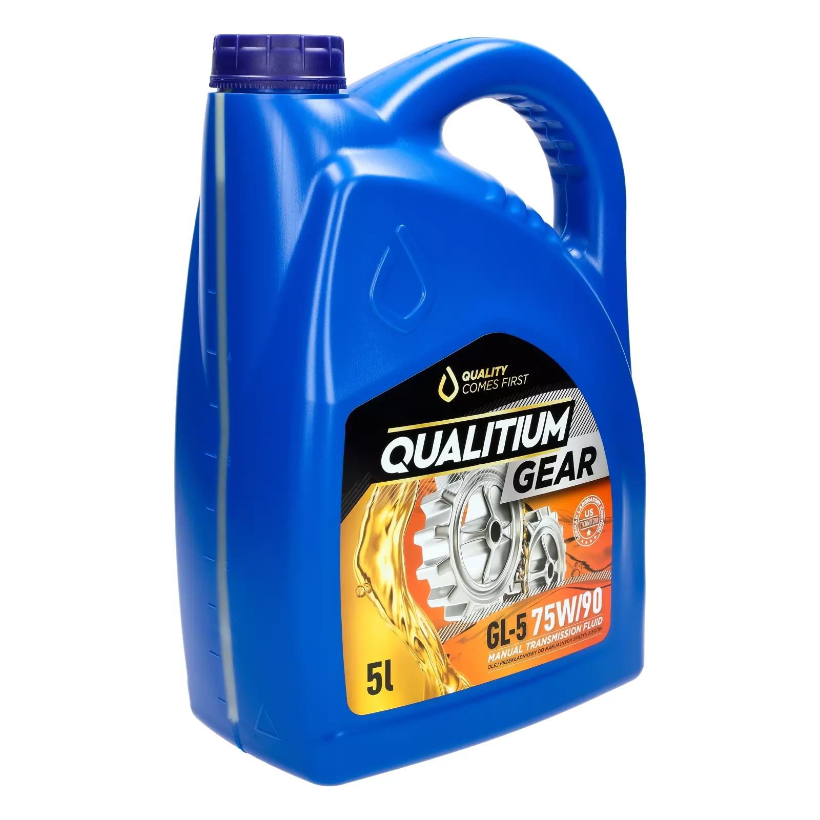 Трансмиссионное масло Qualitium Gear GL-5 75W-90 5L
