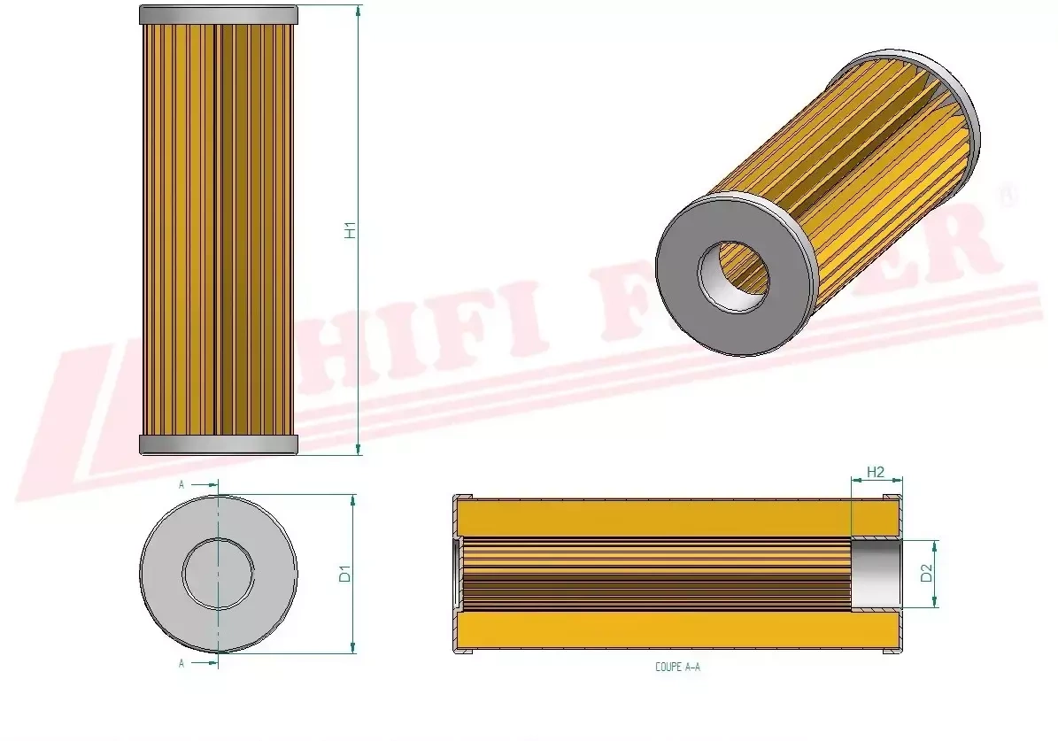 Фильтр для топлива HIFI FILTER SN 20046