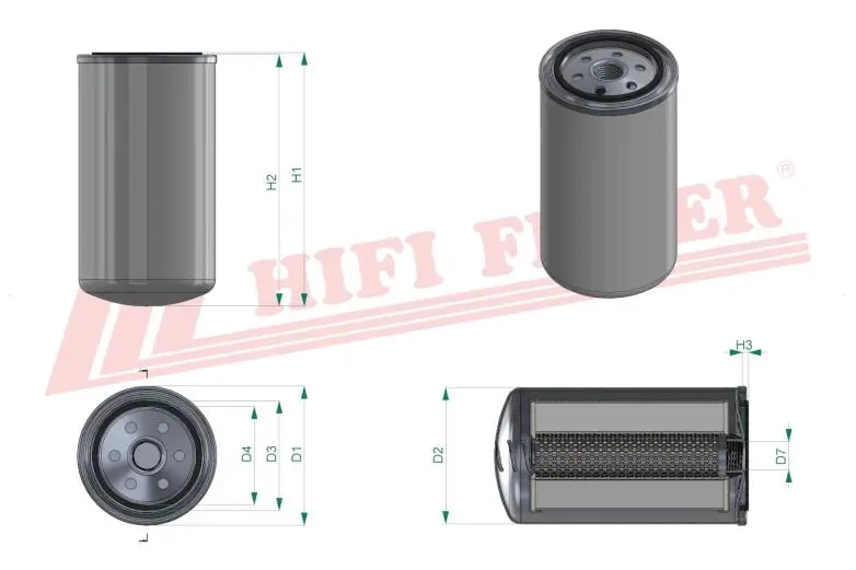 Фильтр для топлива HIFI FILTER SN 21605