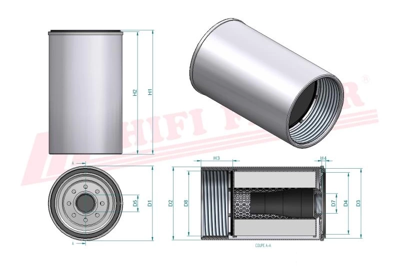 Фильтр для топлива HIFI FILTER SN 25153