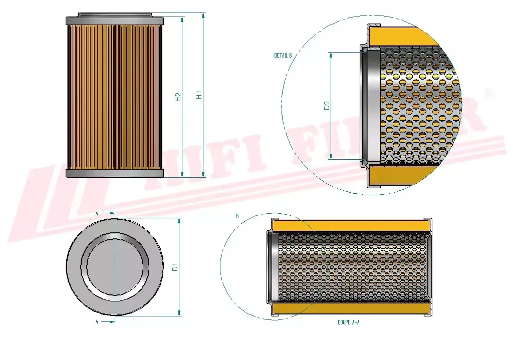 Фильтр для топлива HIFI FILTER SN 21590