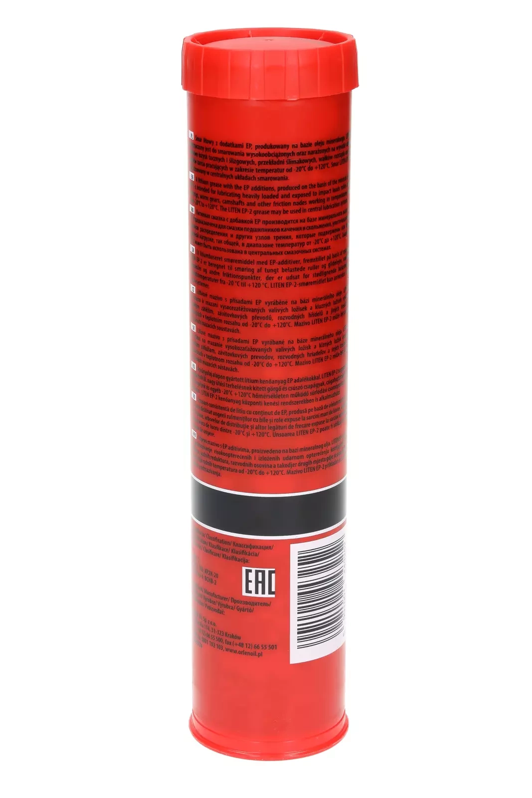 12X Smar Litowy Orlen Liten EP-2, 400 г