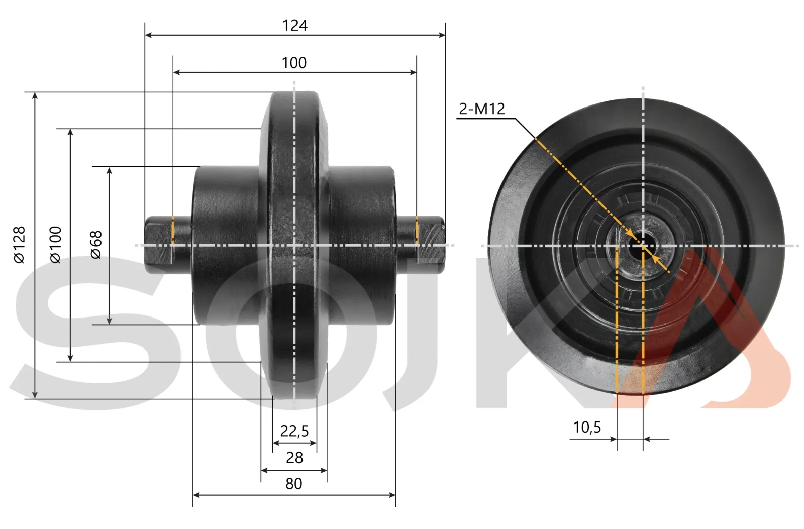 Роллер jezdna NEUSON 2200RD