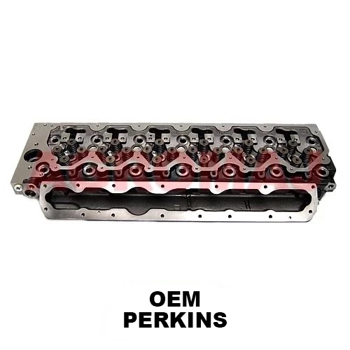 4181v022-PERKINS головка двигателя 1106d-E66TA 1106c-E66TA