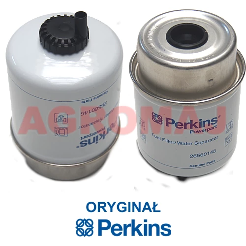 26560145- PERKINS Фильтр для топлива 1004.4 1106C-E60TA