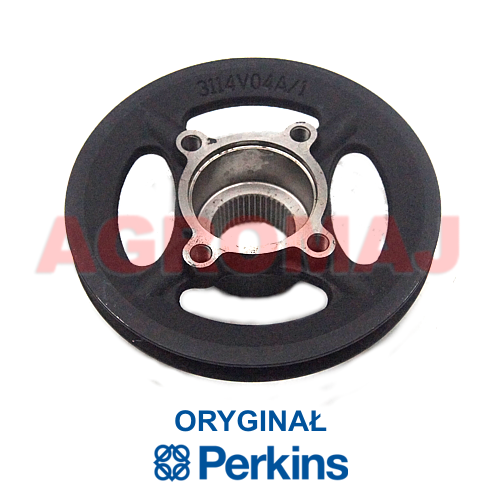 3114v041 - PERKINS шкив двигателя 1004.4 1104c-44T