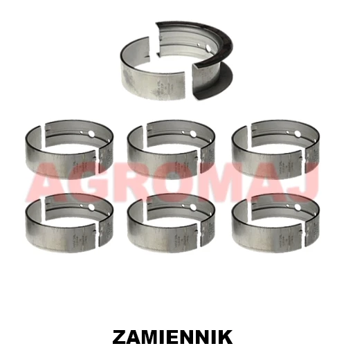 j929017-CASE набор основных вкладышей (0,25) 6BT5. 9 QSB6. 7