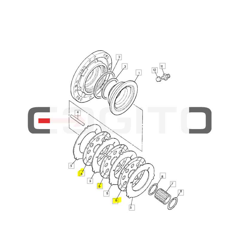 ТОРМОЗНОЙ ДИСК CVA JCB 3CX 4CX