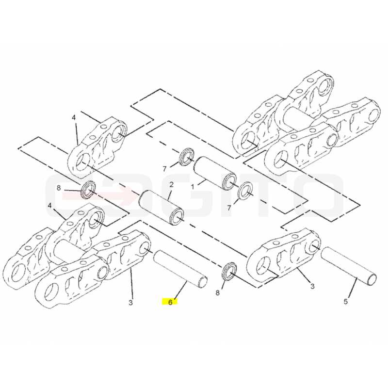 ШТИФТ 37X208 ГУСЕНИЧНЫЙ ЭКСКАВАТОР CAT