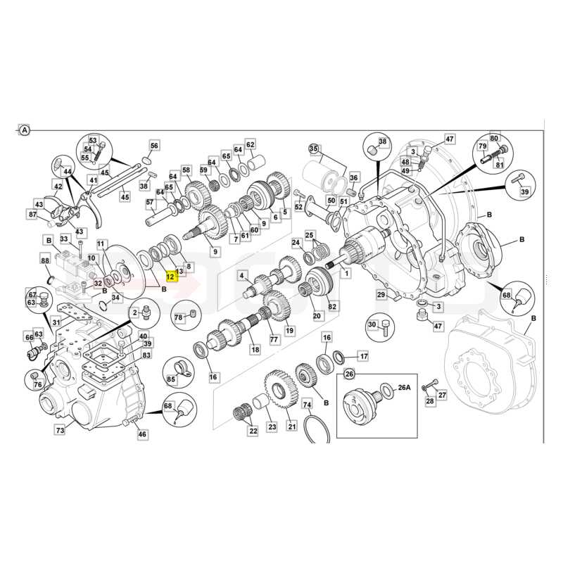 ПОДШИПНИК РЕДУКТОРА JCB ЭКСКАВАТОР-ПОГРУЗЧИК CVA