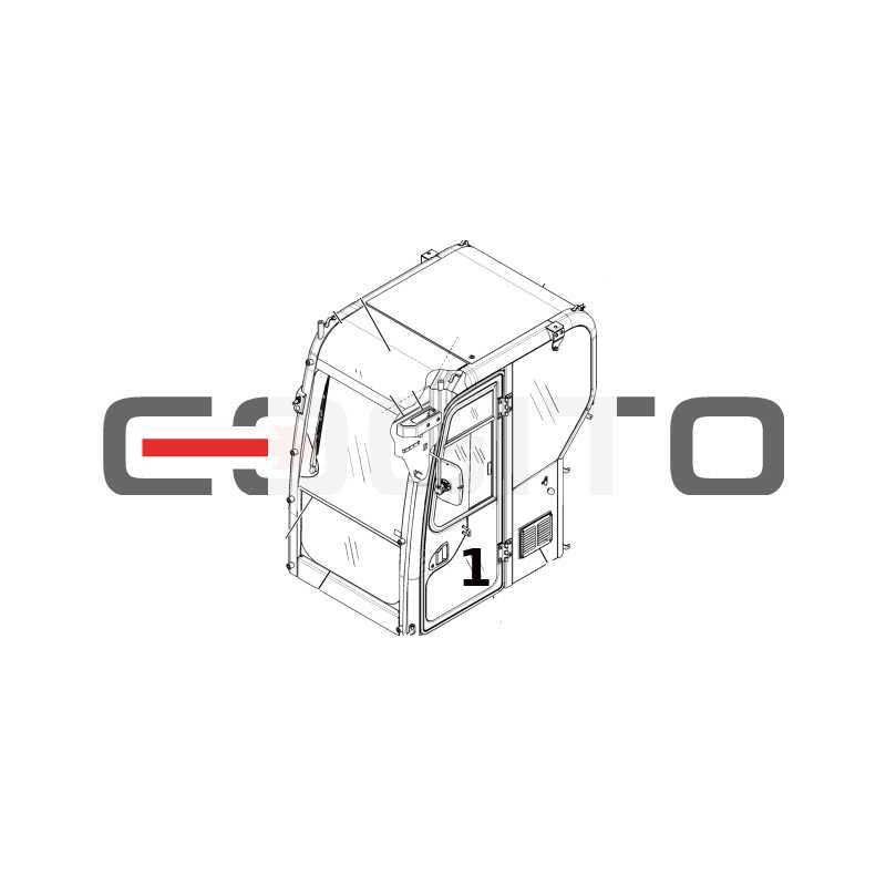 СТЕКЛО ДВЕРИ НИЖНЯЯ ЛЕВАЯ ШЕЛКОГРАФИЯ МИНИ-ЭКСКАВАТОР CAT 307E 308E