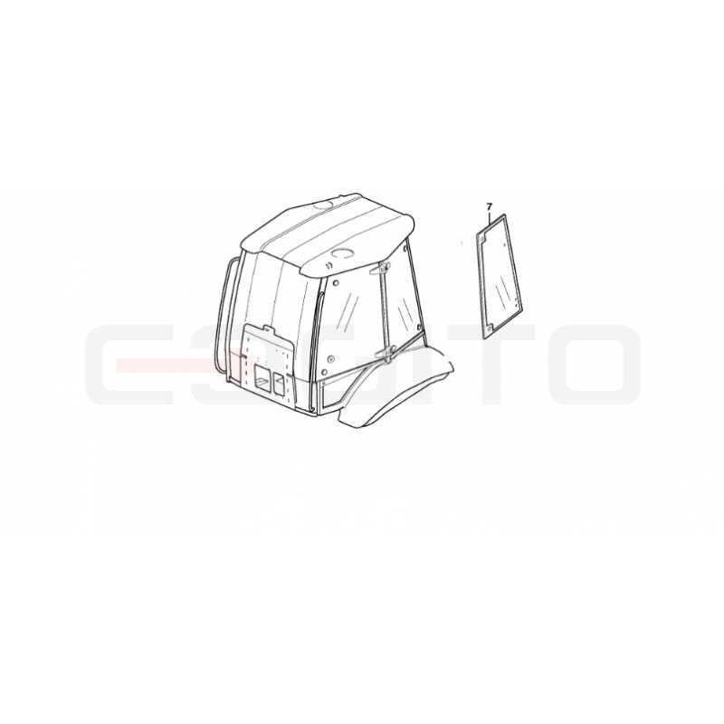 БОКОВОЕ СТЕКЛО ЛЕВОЕ ШЕЛКОГРАФИЯ ЭКСКАВАТОР-ПОГРУЗЧИК VOLVO BL71