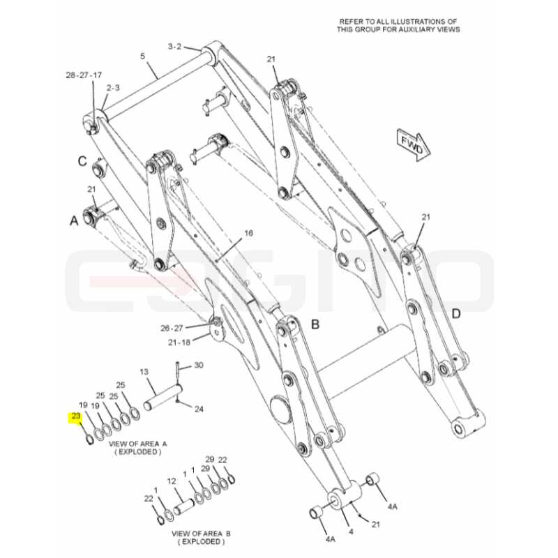 2MM ТОЛЩИНА СТОПОРНОГО КОЛЬЦА ЭКСКАВАТОР-ПОГРУЗЧИК CAT