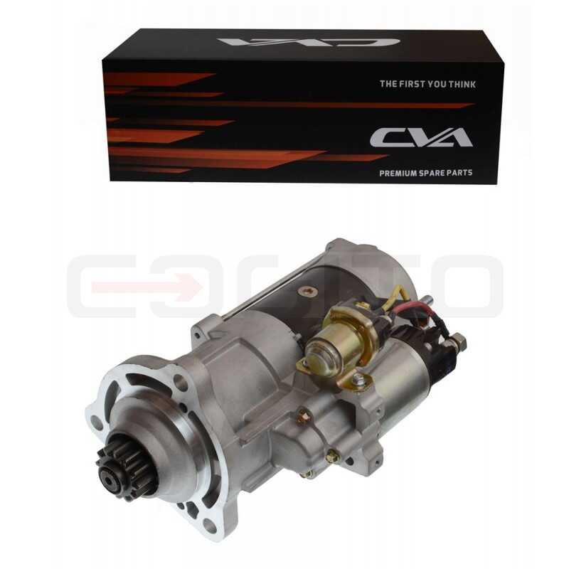 СТАРТЕР 24V CVA С ГРАФИКОМ ЭКСКАВАТОР-ПОГРУЗЧИК - VOLVO