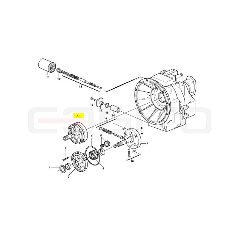 НАСОС ПЕРЕДАЧИ CVA ЭКСКАВАТОР-ПОГРУЗЧИК VOLVO, NEW HOLLAND, TEREX