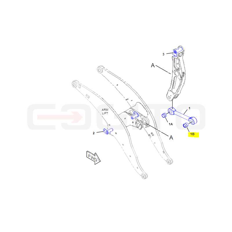 РУКАВ КОВША CAT ПОГРУЗЧИК