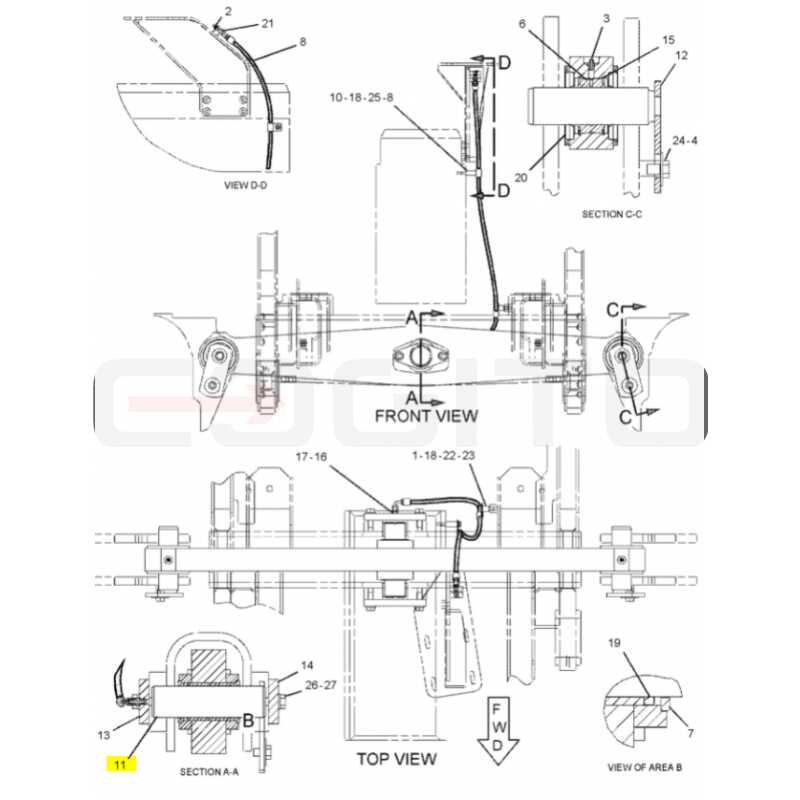 ШТИФТ ТЯГОВОЙ РАМЫ CAT D6N D6M
