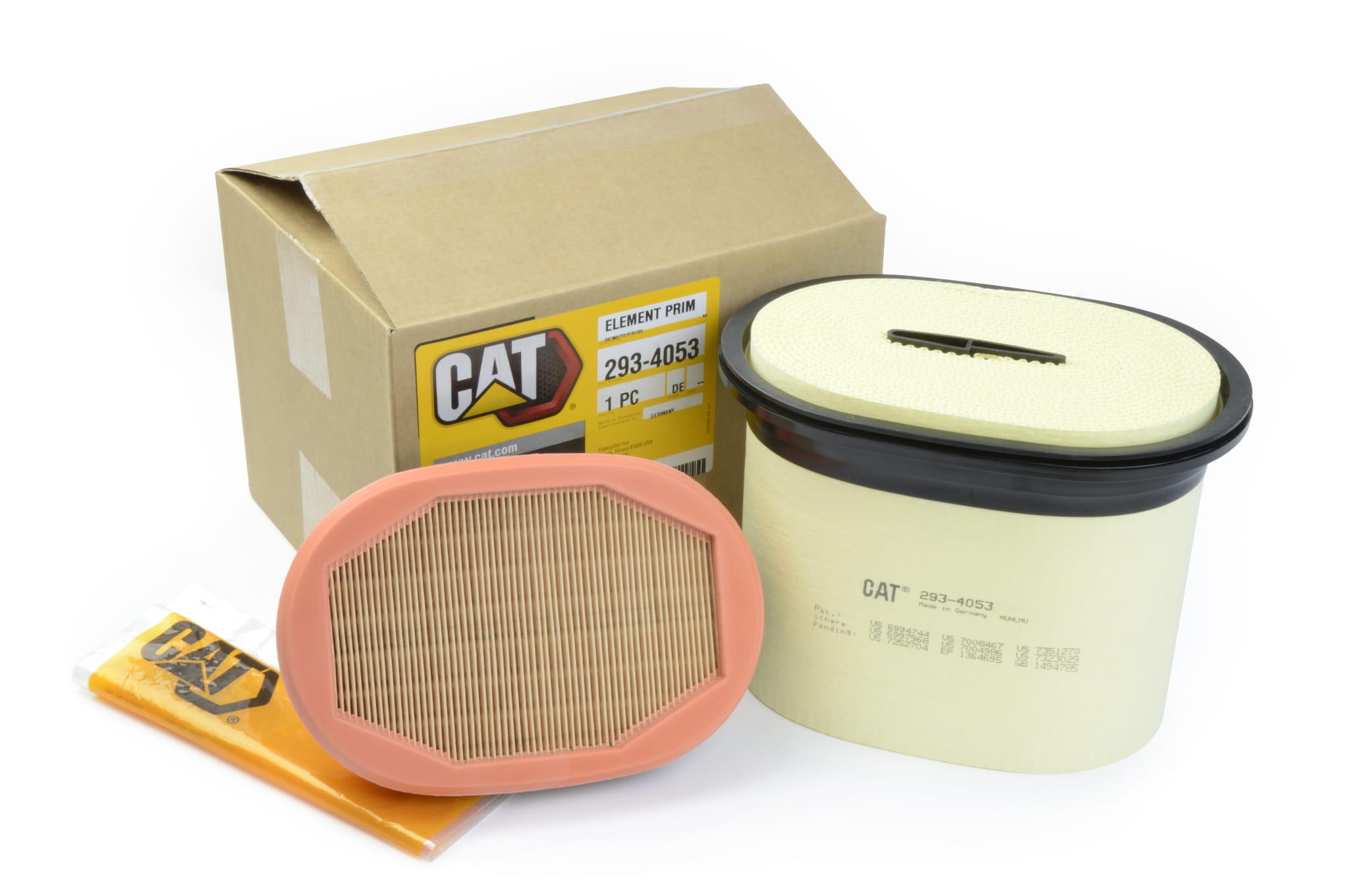 Оригинальный комплект воздушных фильтров CAT 428D, 432E, D3K, D4K, D5K