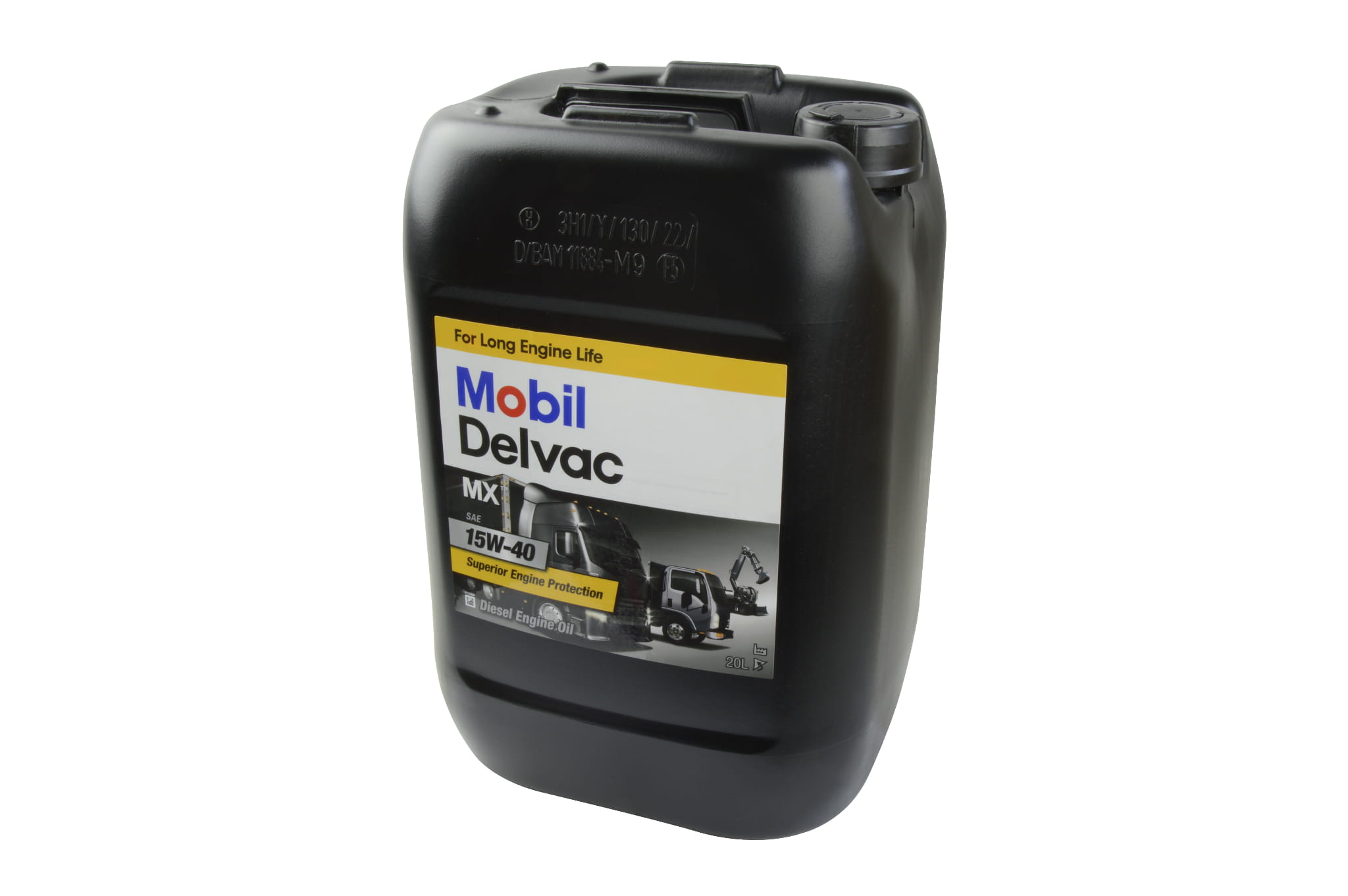 Моторное масло Mobil Delvac MX 15W40 (20 л) для строительной и сельскохозяйственной техники