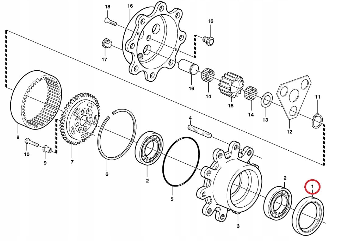 ШТЕПСЕЛЬНЫЙ РАЗЪЕМ VOLVO BL60 BL61 OEM