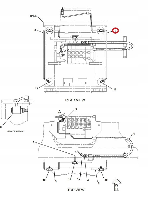 Гидравлическая лебедка CAT 428C 428D
