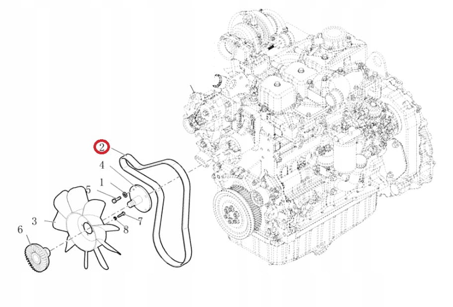 Чехол PASEK WIELOROWKOWY CASE 580SR 85826230 8PK1440