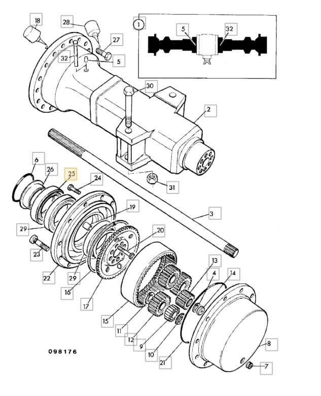 ШТЕПСЕЛЬНЫЙ РАЗЪЕМ JCB 3CX 4CX