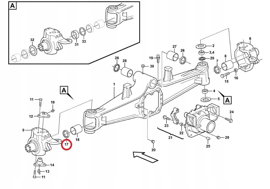 ГЕРМЕТИК С ДЛИННОЙ ПОЛУОСЬЮ VOLVO BL71