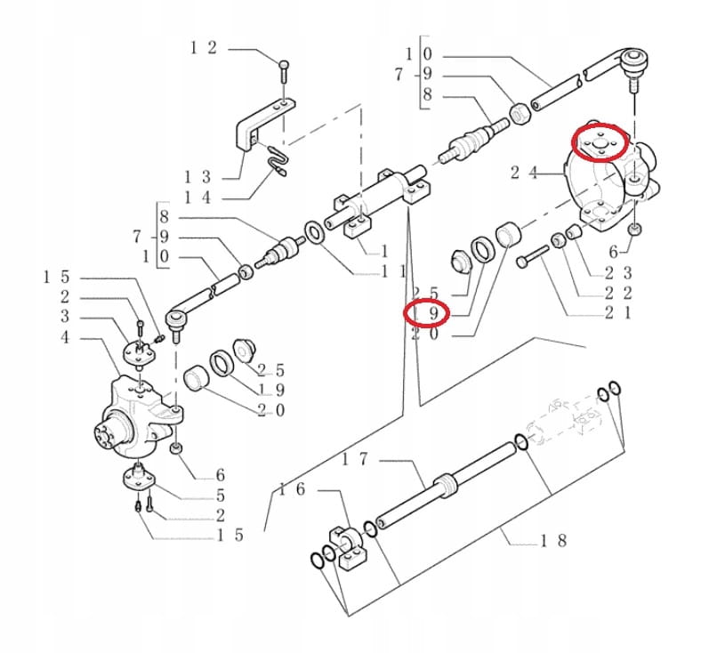 ГЕРМЕТИК ПОЛУОСИ CASE 695 SM SR ST 85821287