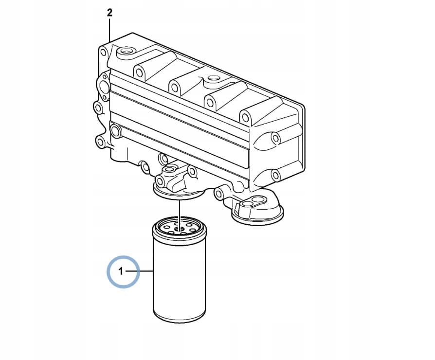 ФИЛЬТР ДЛЯ ОЛЕИ VOLVO BL71 PLUS WIX