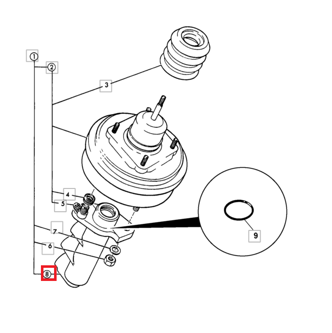 Помпа JCB 3CX 4CX HAMULCOWA SERVO 15/920389