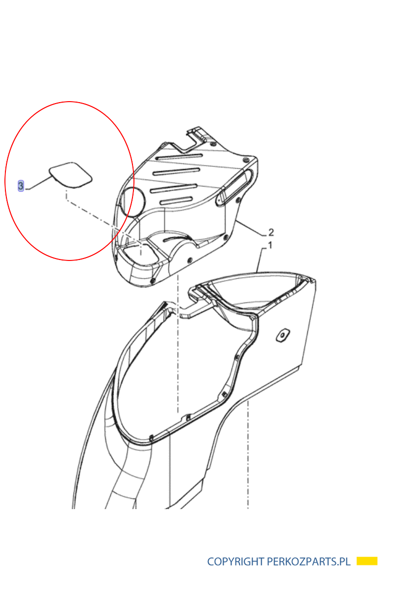 Накладка New Holland CASE CNH 47609368