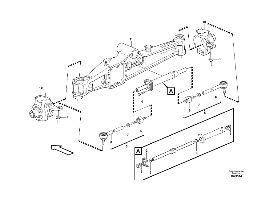НАКОНЕЧНИК ШТАНГИ MASSEY FERGUSON 3764024M1 FABBRO