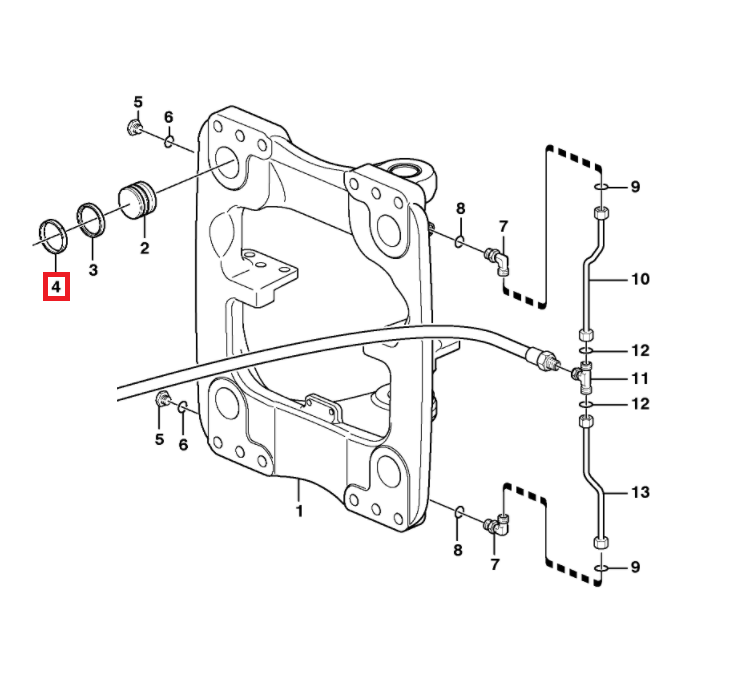 ПЕРЕДАЧА ДАННЫХ VOLVO BL71 11881439